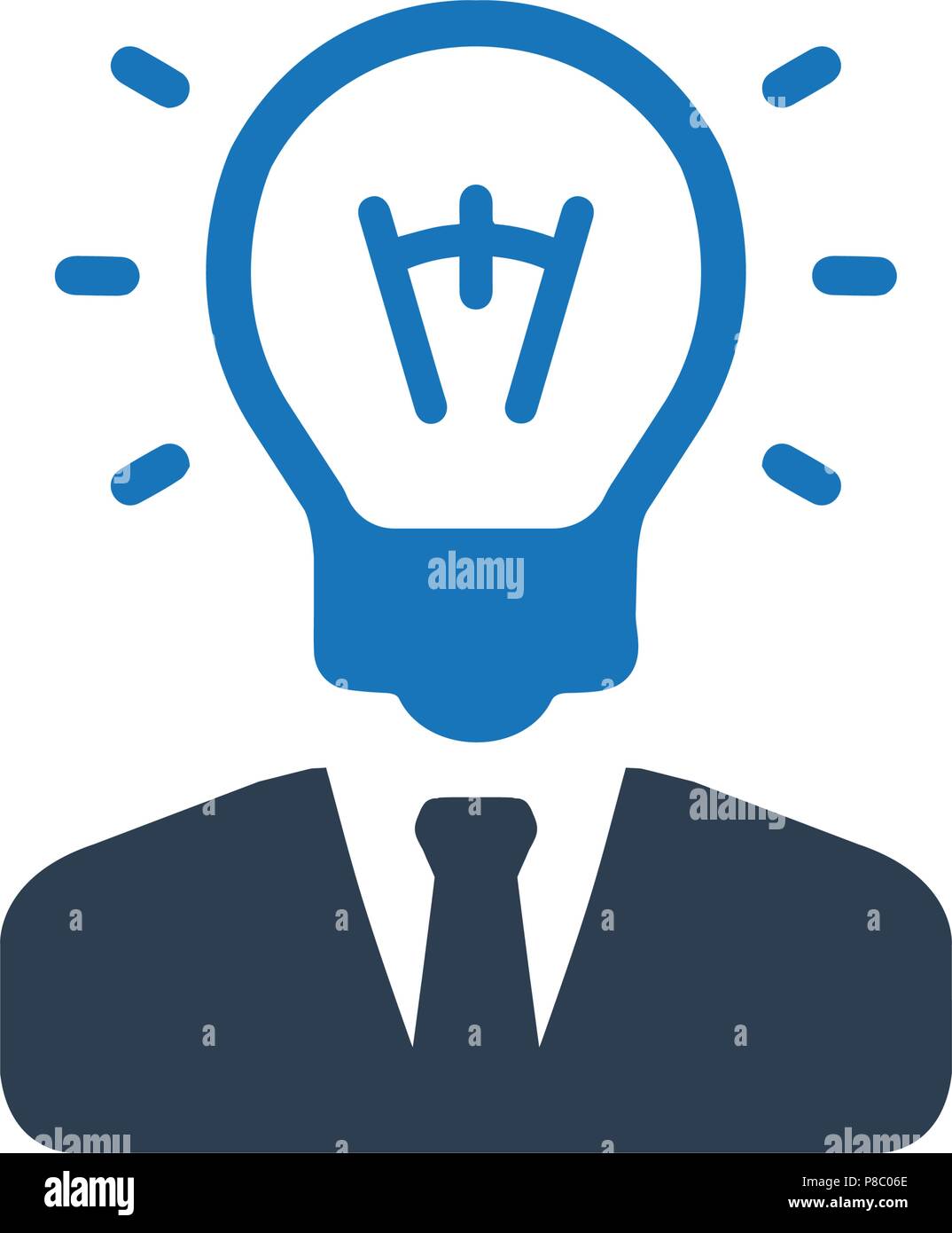 Business Creative Idea Icon Stock Vector Image & Art - Alamy