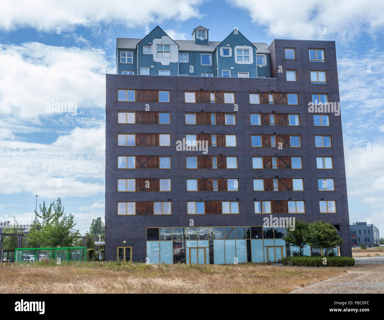 The CIAC Apartment block in Middlehaven,Middlesbrough,England,UK Stock