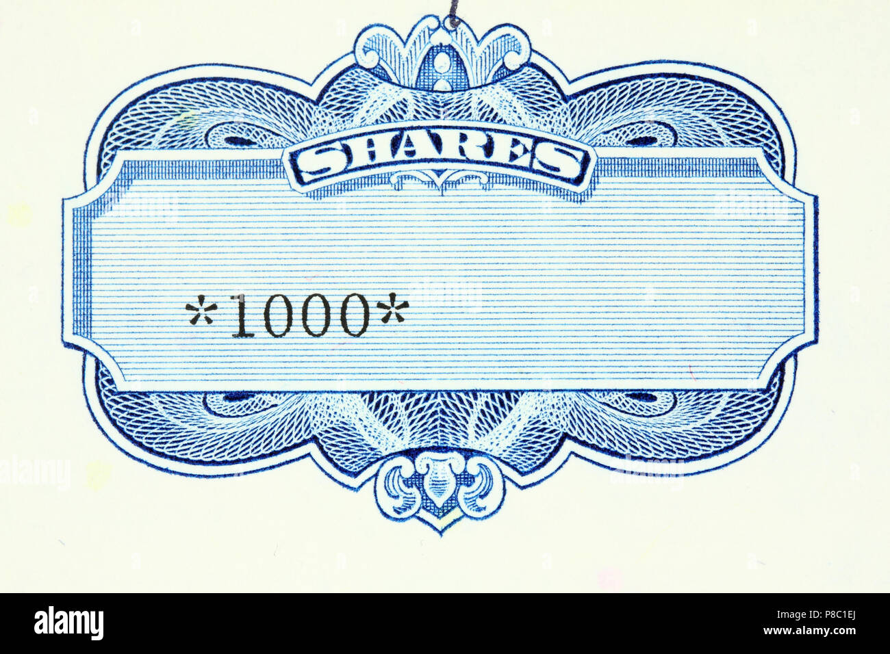 Share Certificate High Resolution Stock Photography And Images Alamy