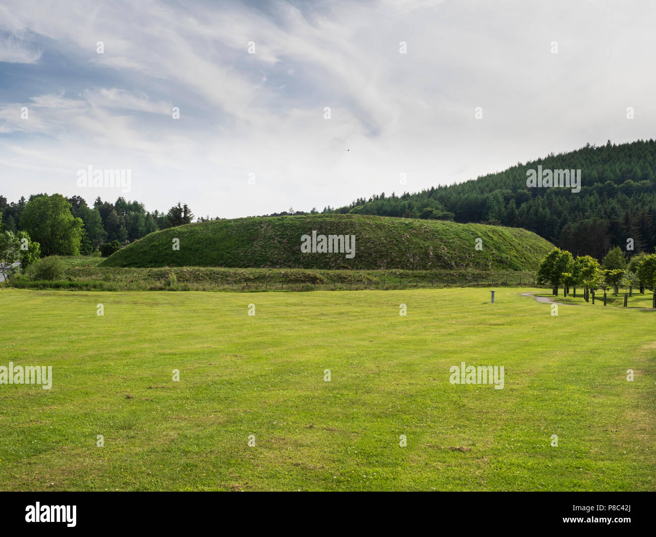The Doune of Invernochty, a Pictish fortification in Aberdeenshire ...
