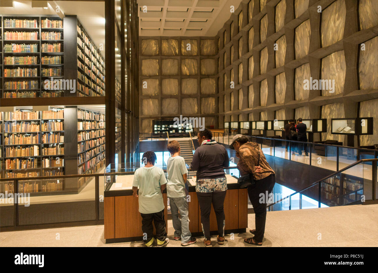 Beinecke Rare Book and Manuscript library at Yale New Haven CT Stock Photo  - Alamy