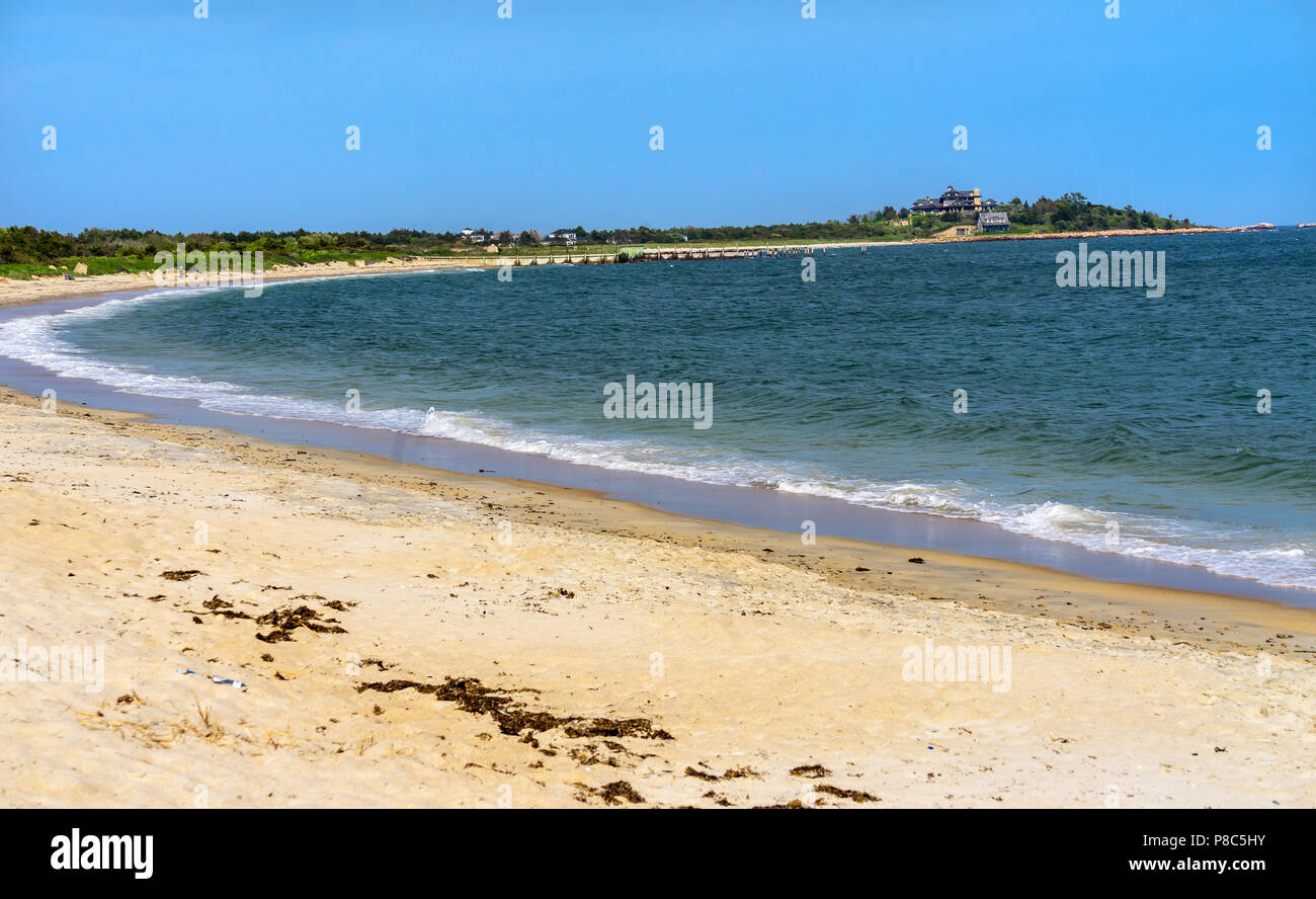 Round Hill Long Beach Buzzards Bay Ocean Path Padnaram Dartmouth Massachusetts Atlantic Ocean