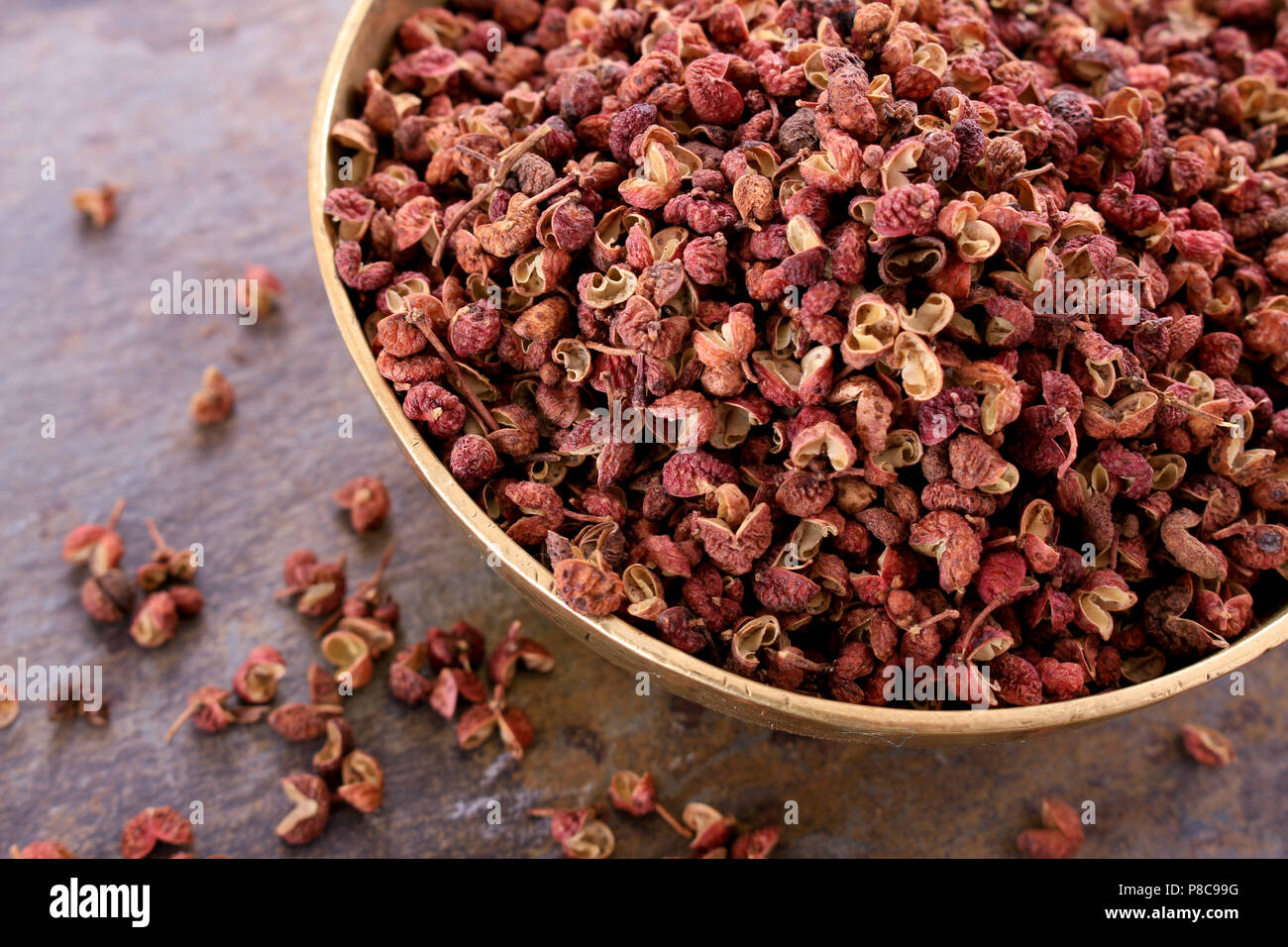 Sichuan peppercorn Stock Photo