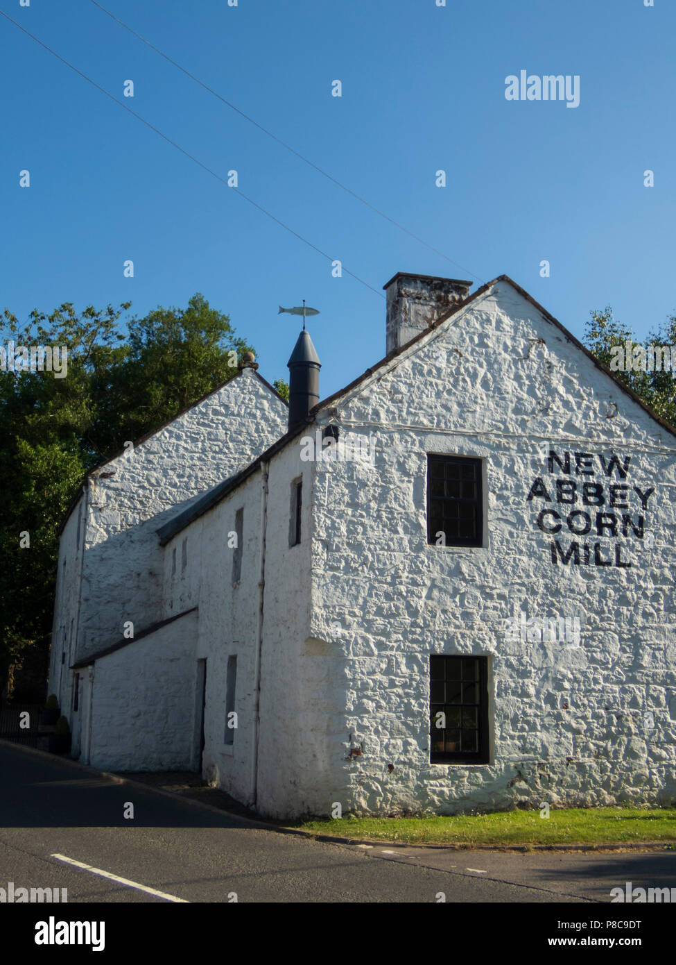 New Abbey Corn Mill, Dumfries and Galloway Stock Photo Alamy