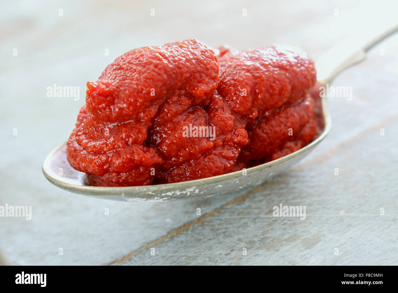 tomato puree paste Stock Photo Alamy