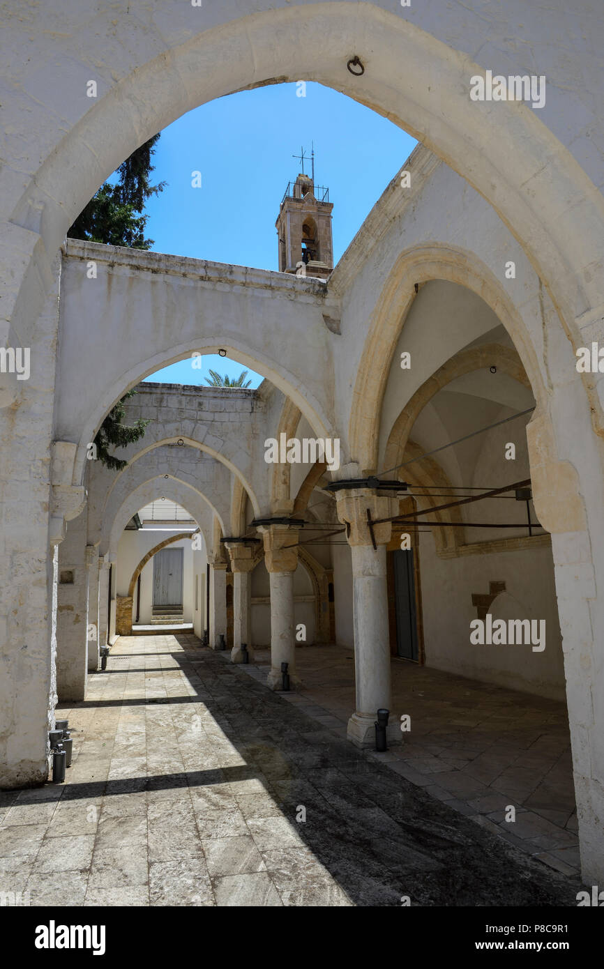 The restored Armenian Church and Monastery in North Nicosia (Lefkosa