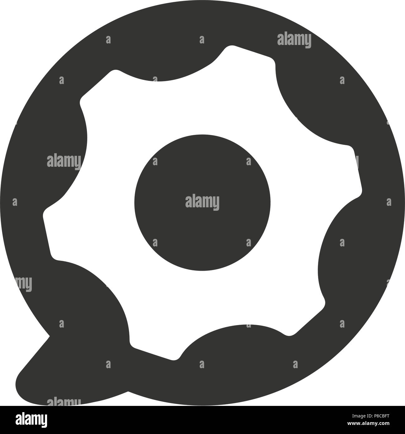 Technical Support Icon Stock Vector Image & Art - Alamy