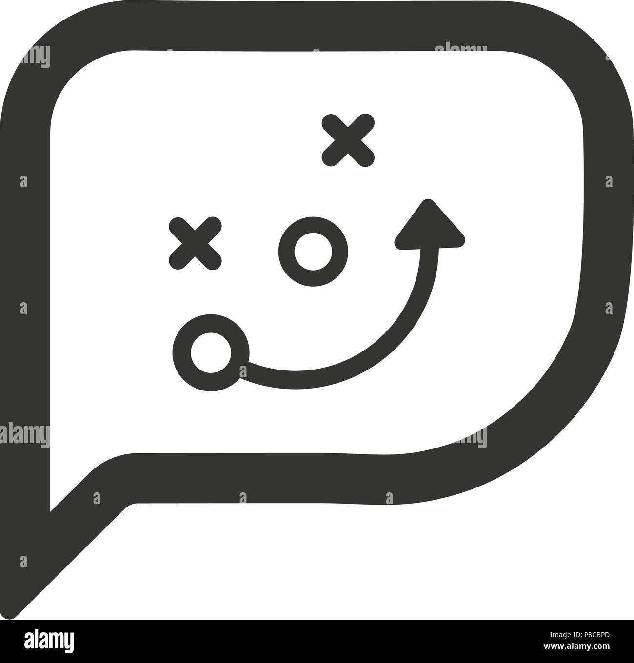 Discuss Strategic Planning Icon Stock Vector Image & Art - Alamy