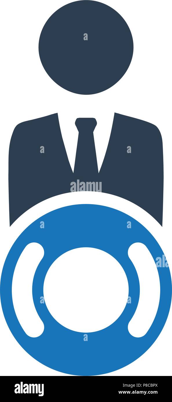 Business Help Icon Stock Vector Image & Art - Alamy