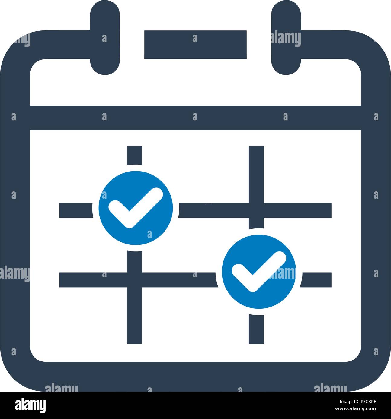 Events Schedule Icon Stock Vector Image & Art - Alamy