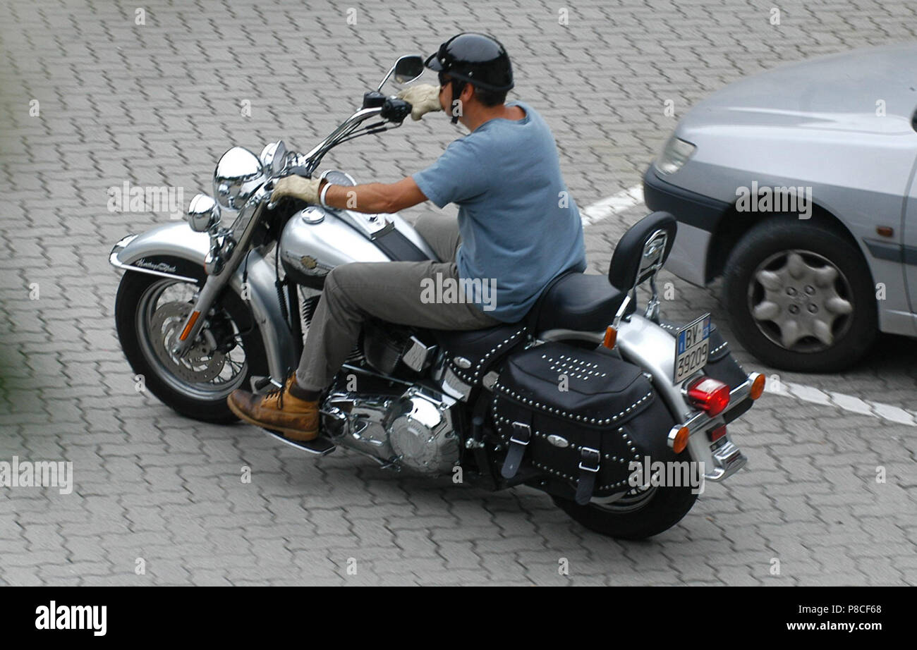 george clooney harley davidson