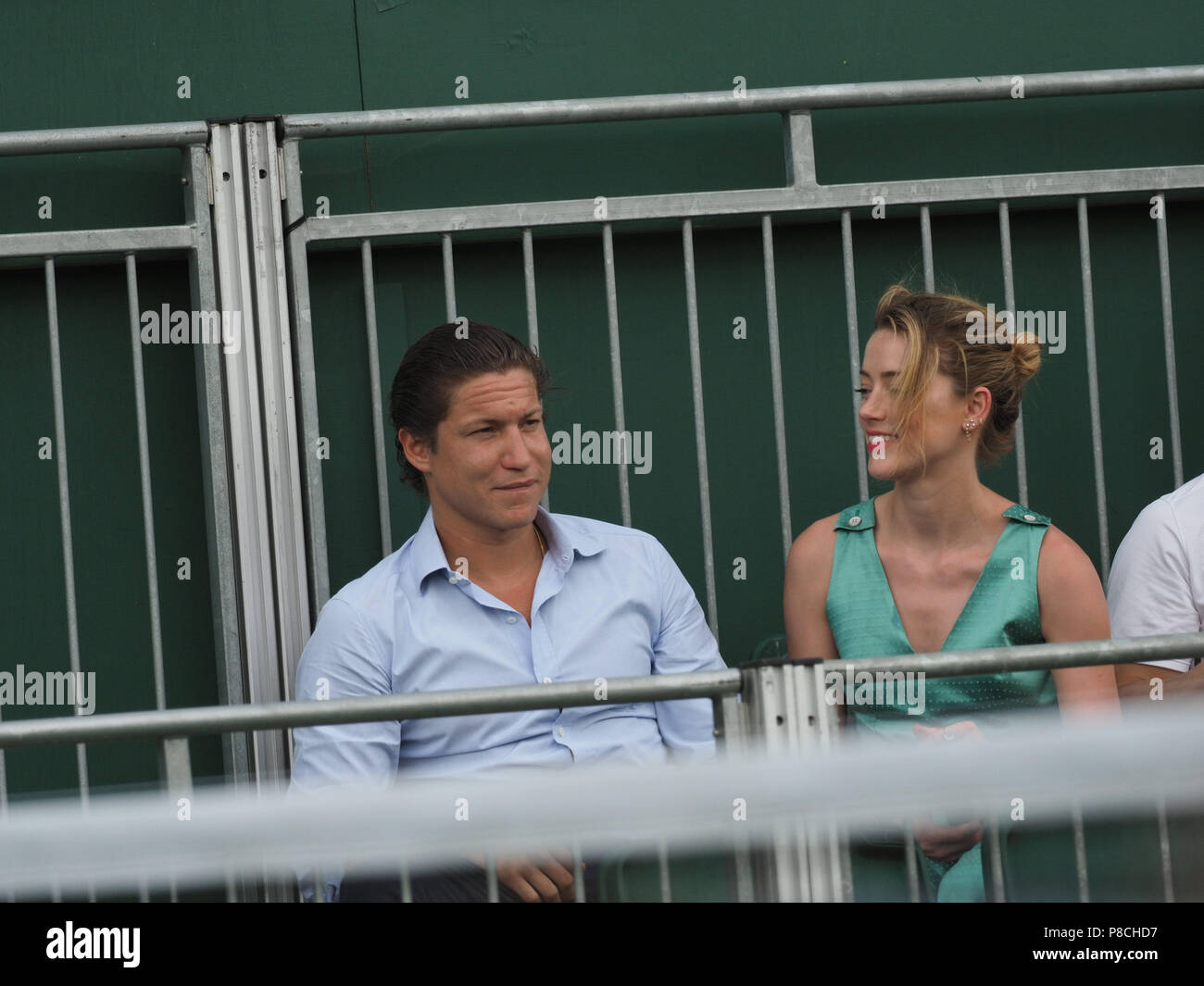 LONDON, ENGLAND - JULY 07: it's official "THEY HAVE THEIR FIRST KISS