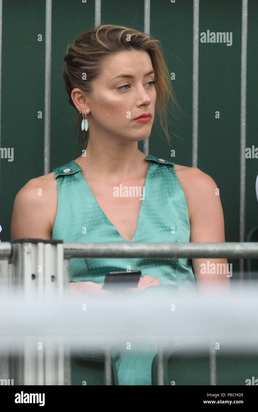 LONDON, ENGLAND JULY 07 it's official "THEY HAVE THEIR FIRST KISS