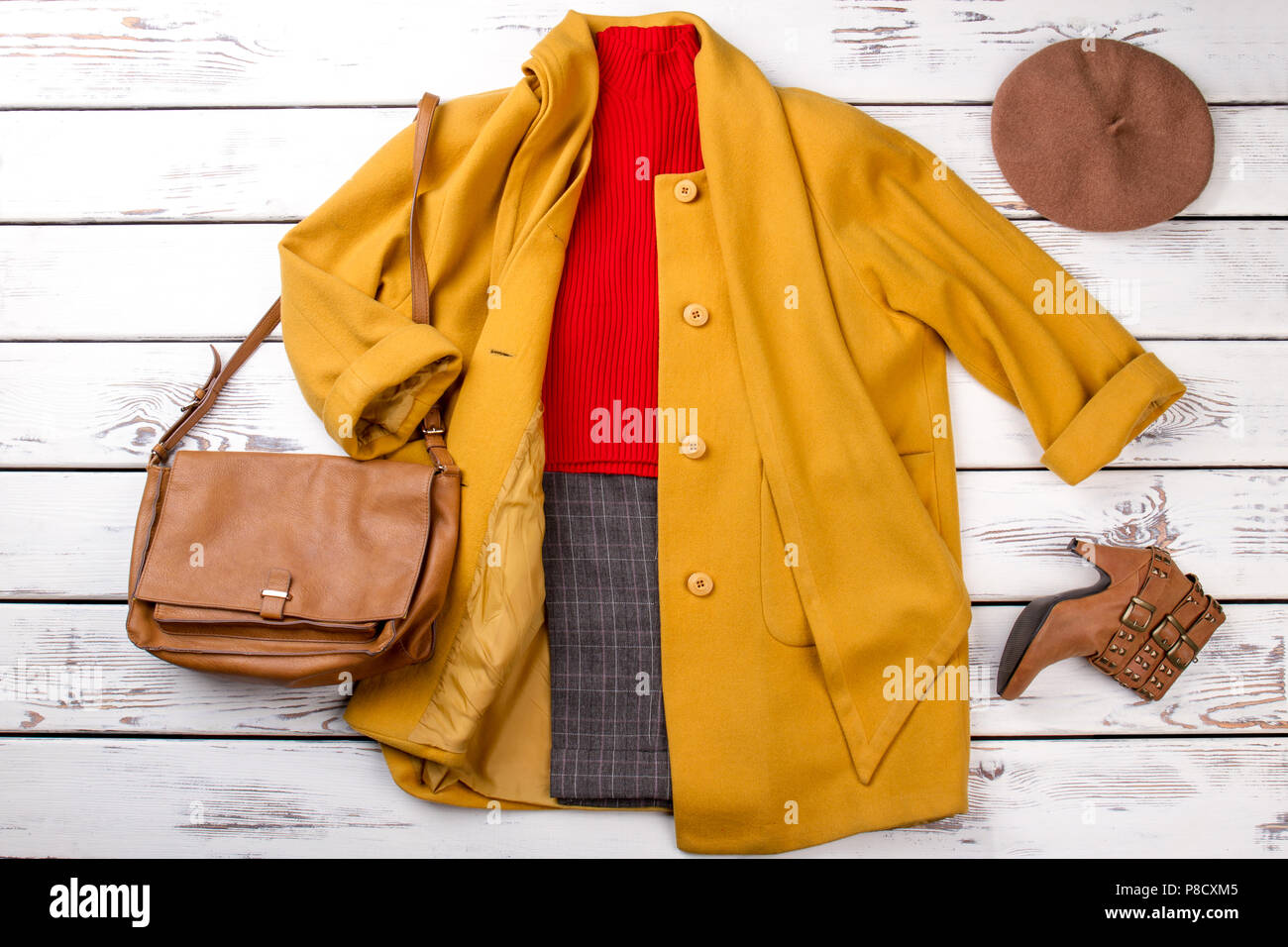 Yellow brown coat hi-res stock photography and images - Alamy