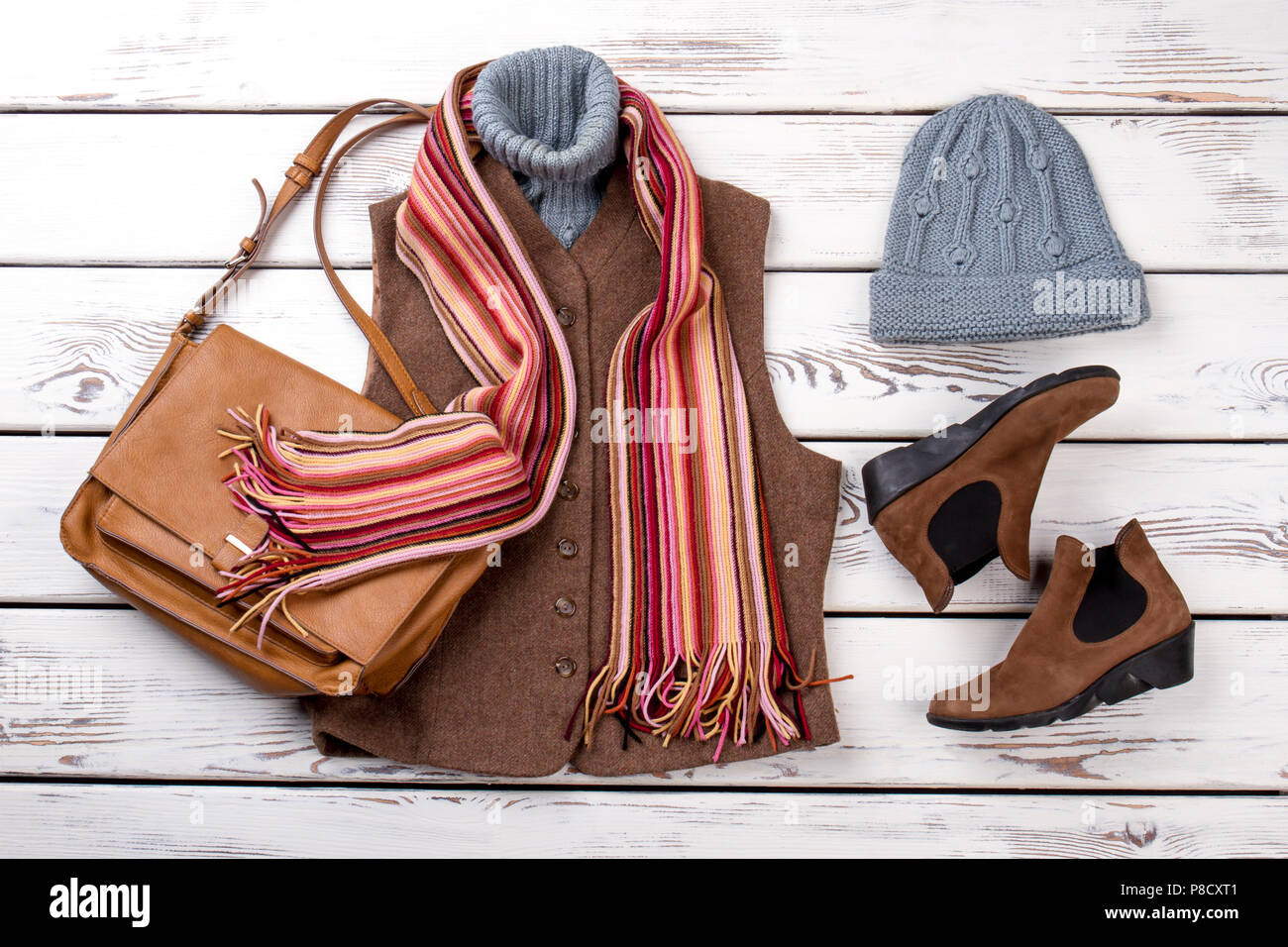 Female warm winter wear Stock Photo Alamy Female warm winter wear Stock Photo Alamy