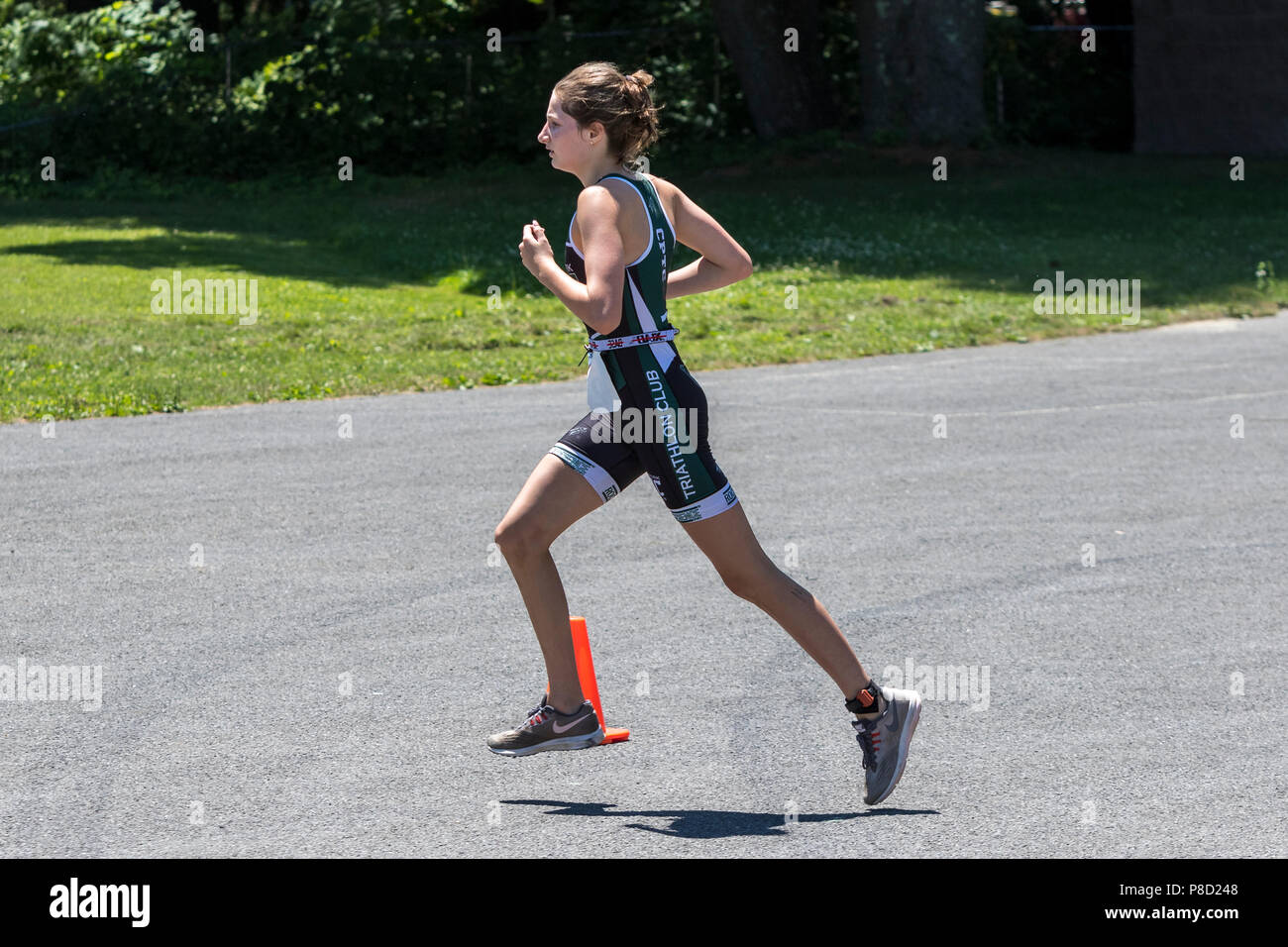 2018 Stissing Kid's Triathlon Stock Photo