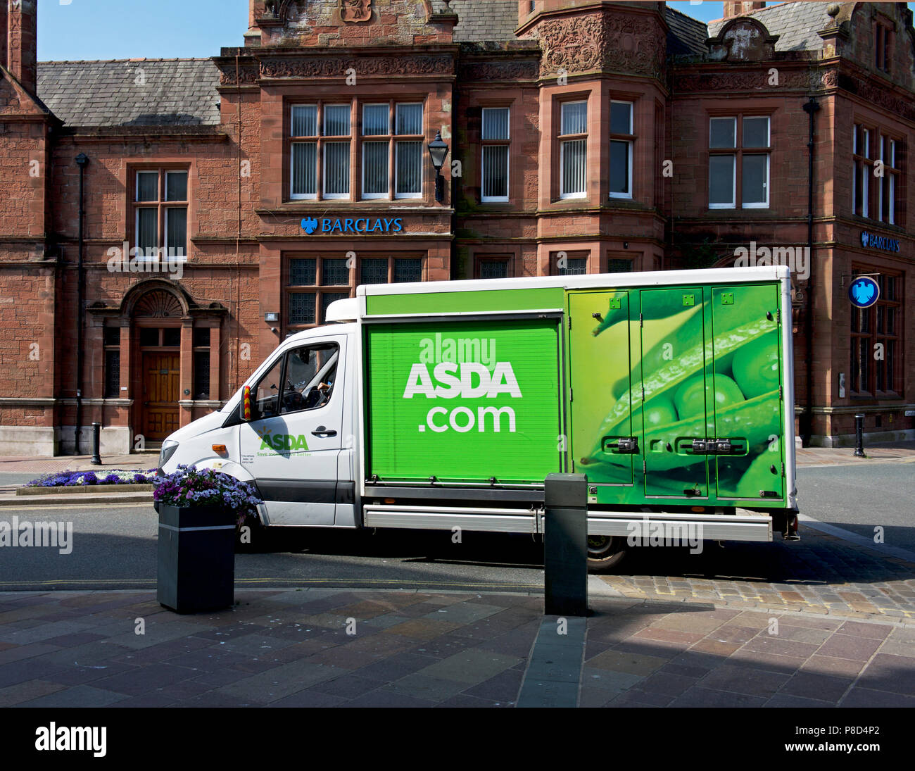 Asda delivery van hires stock photography and images Alamy