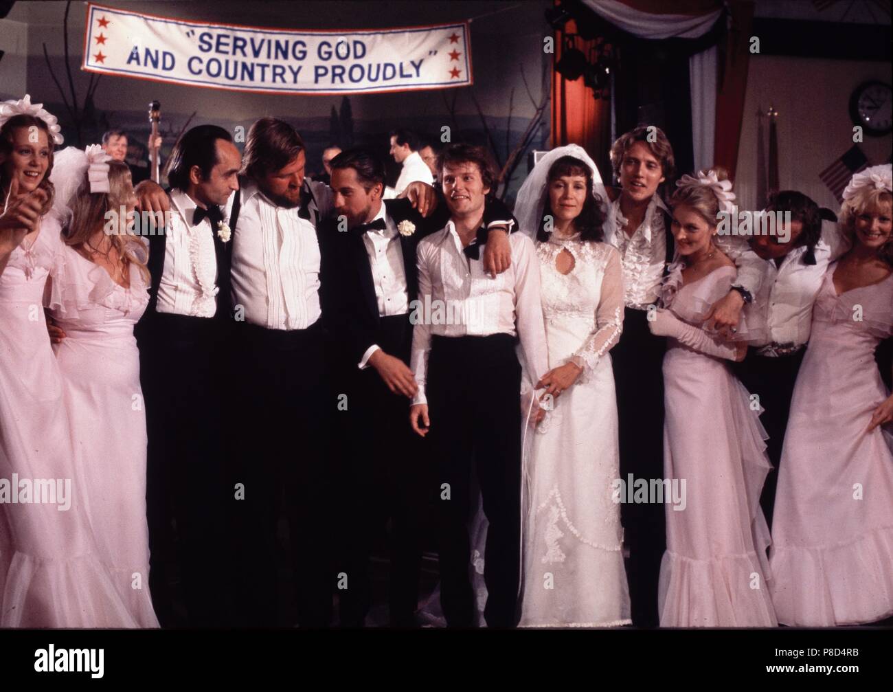 The Deer Hunter (1978) Christopher Walken, John Cazale, Chuck Aspegren, John Savage, Meryl Streep, Rutanya Alda     Date: 1978 Stock Photo