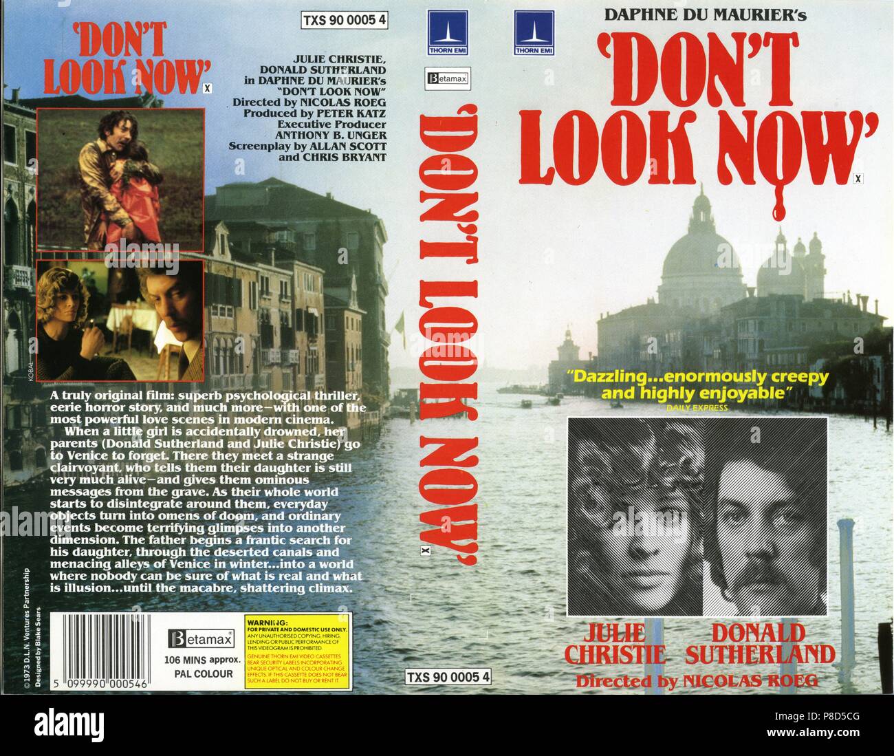 Dont Look Now 1973 Date 1973 Stock Photo Alamy