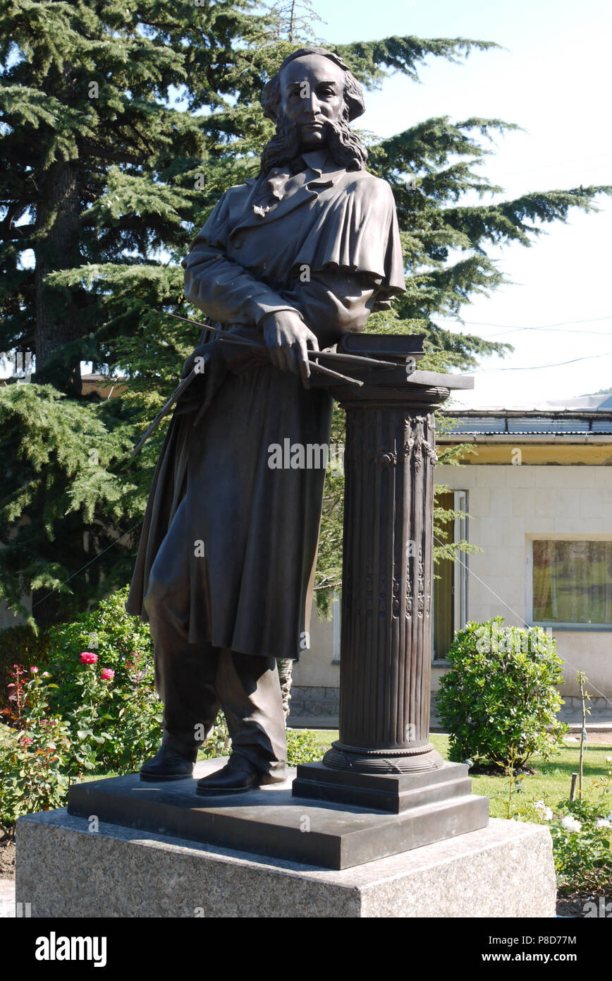 Bronze monument to a man with funny sideburns. Not signed . For your ...