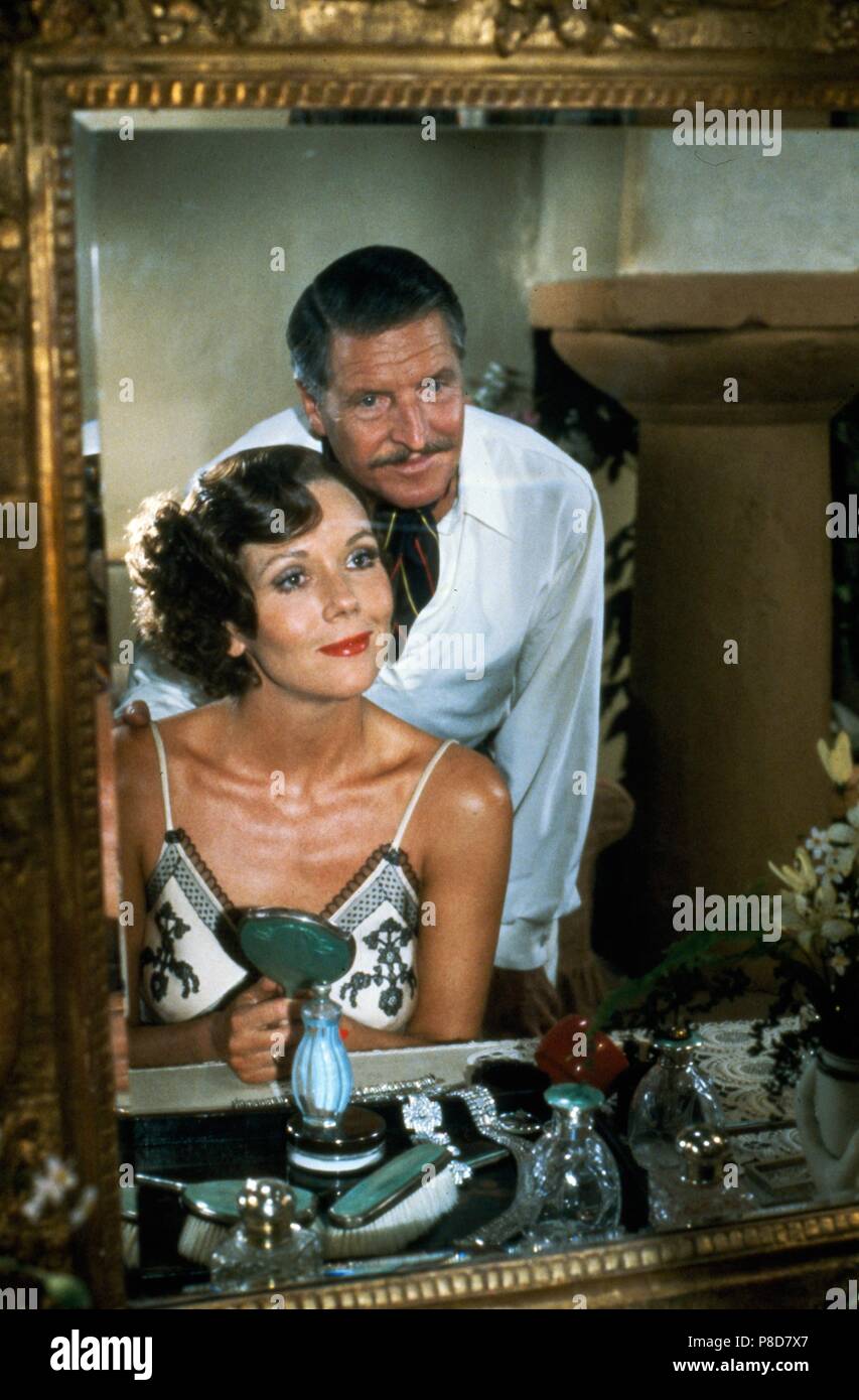 Evil under the Sun (1982) Denis Quilley, Diana Rigg, Date: 1964 Stock