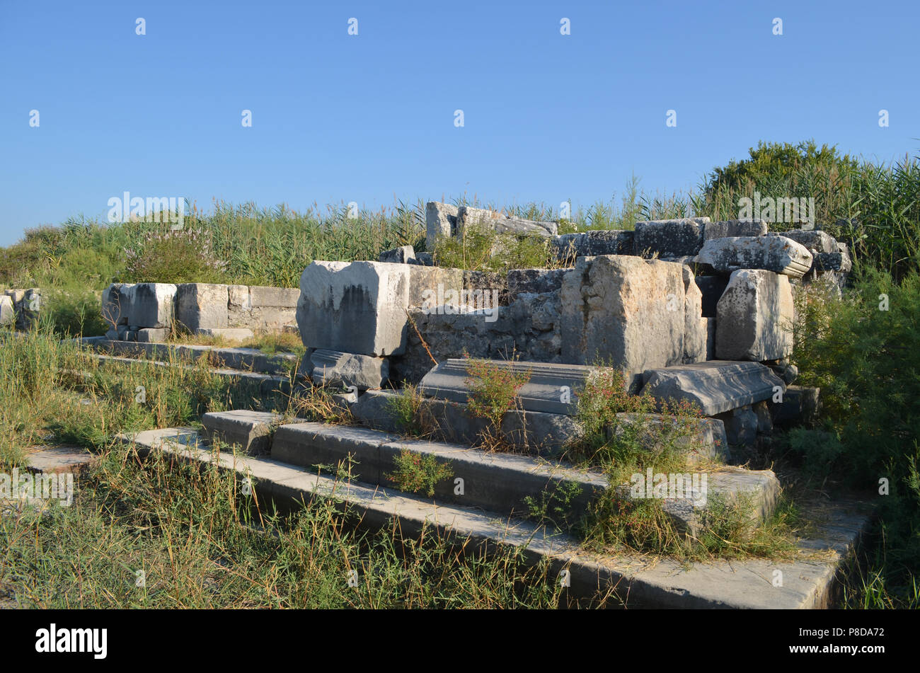 Market gate of Miletus Stock Photo