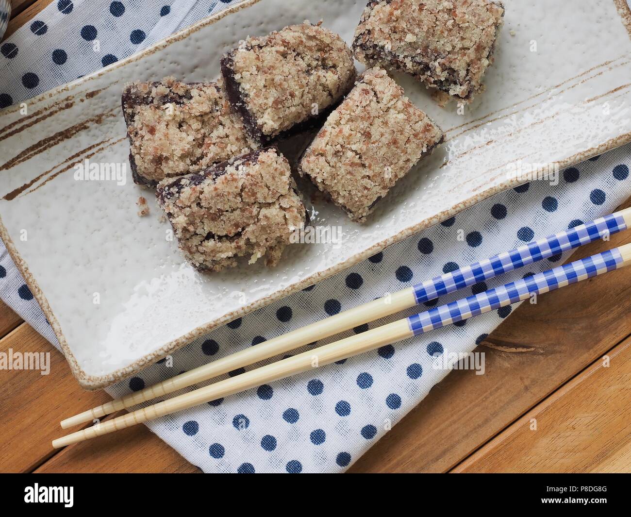 Asian food rice cake Stock Photo Alamy
