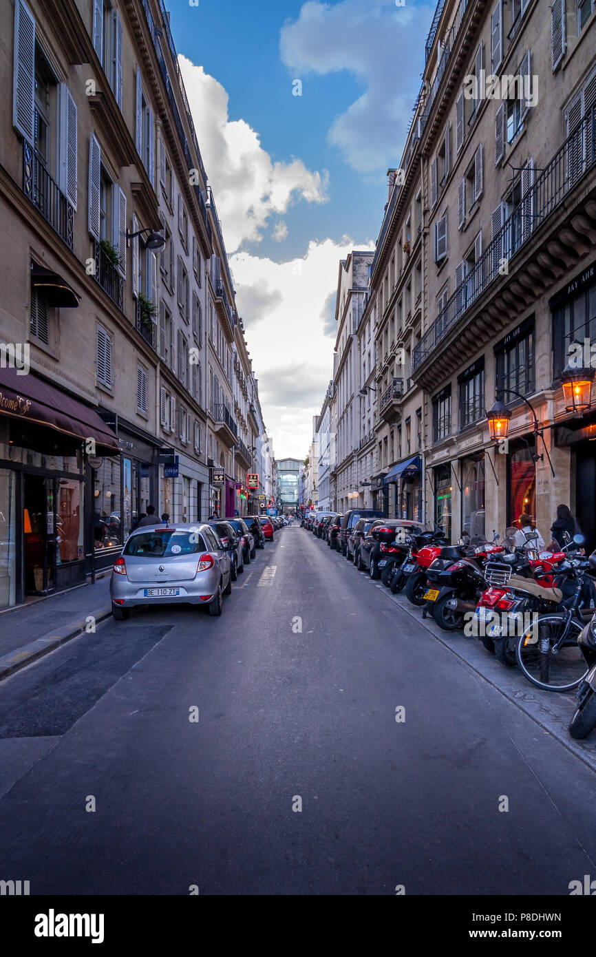 Streets of Paris, France Stock Photo - Alamy