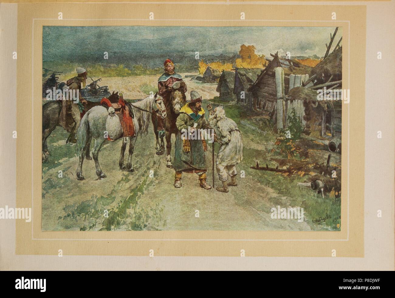 Ivan Bolotnikov. Museum PRIVATE COLLECTION Stock Photo Alamy