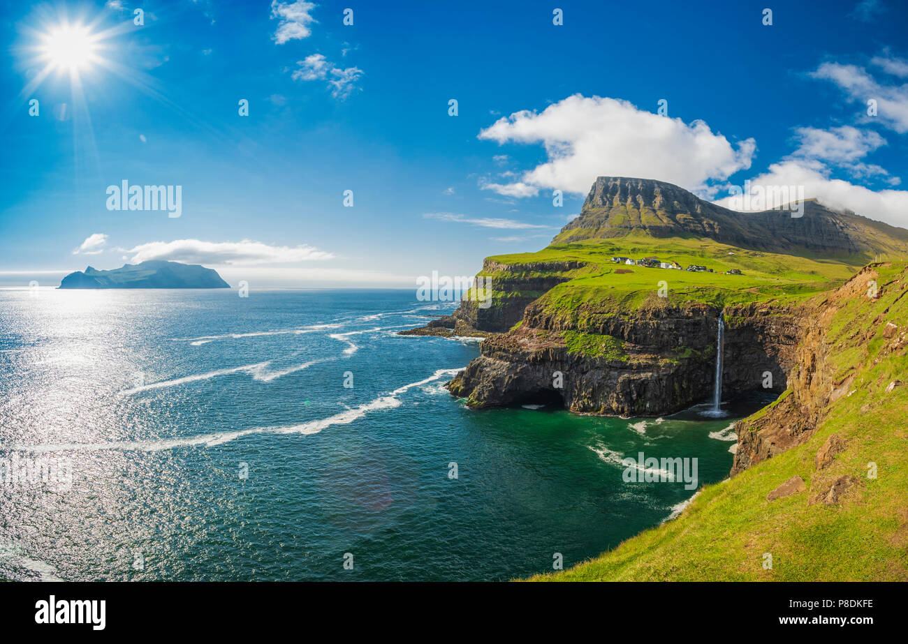 Vagar Faroe Islands High Resolution Stock Photography and Images - Alamy