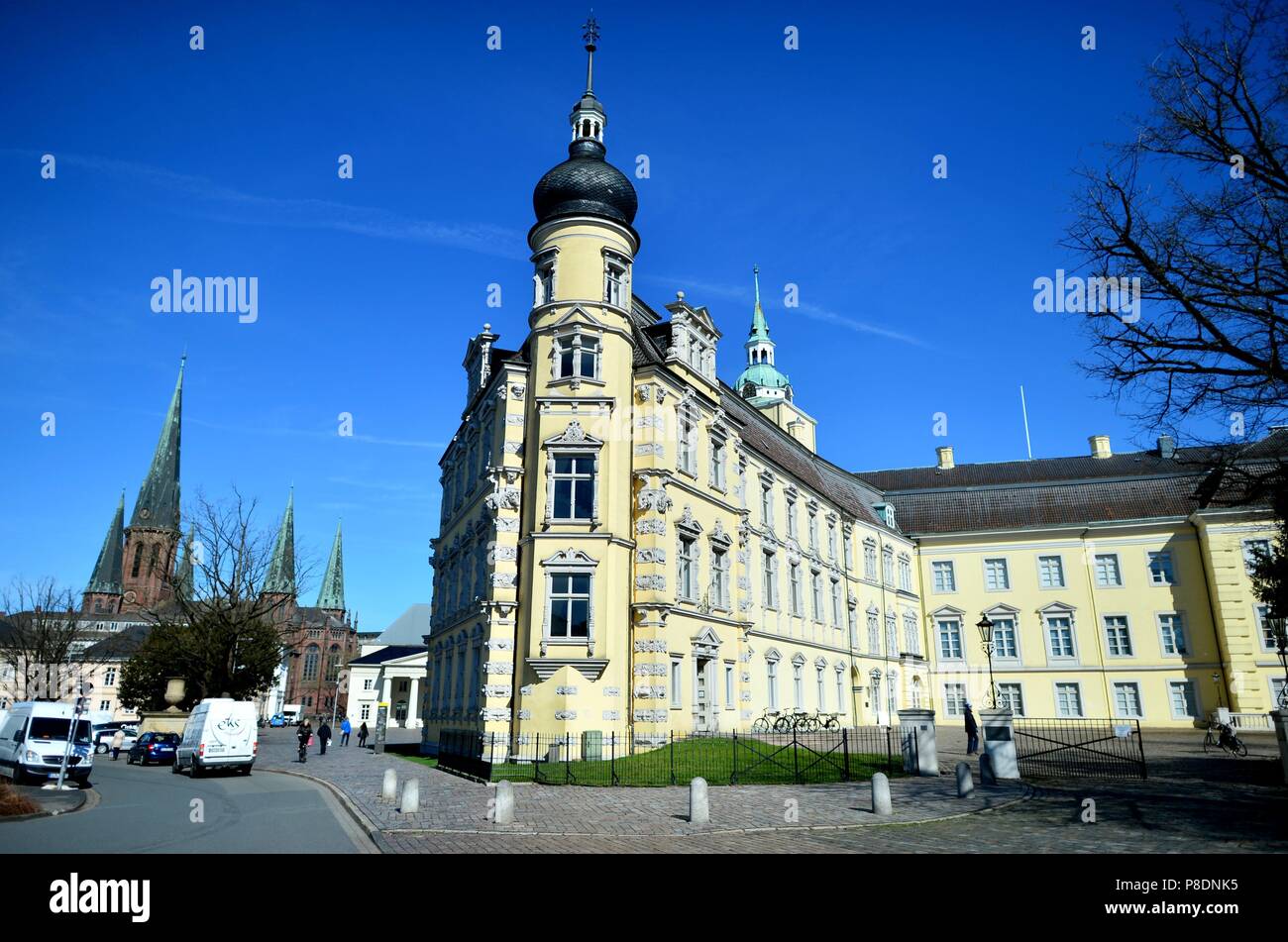 The historic castle in the city center of Oldenburg (Germany), 06 April ...