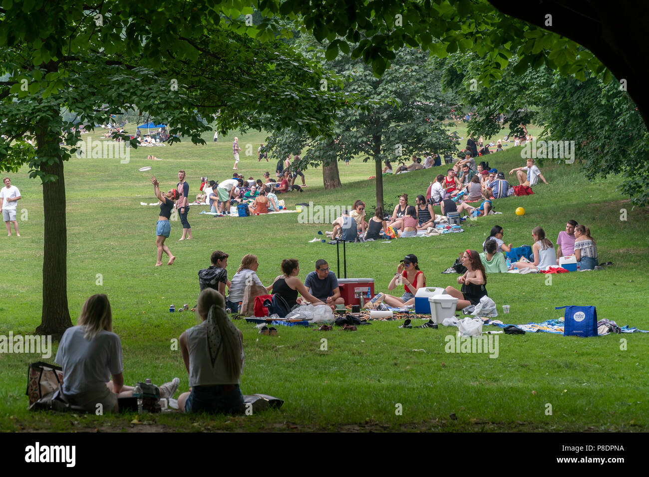Thousands of Brooklynites and their friends descend on Prospect Park in