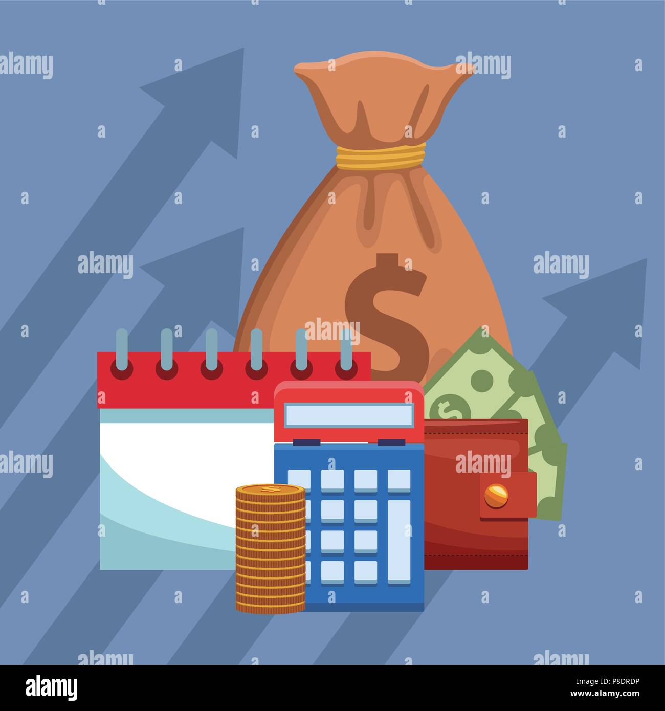 Money savings and investment Stock Vector Image & Art - Alamy