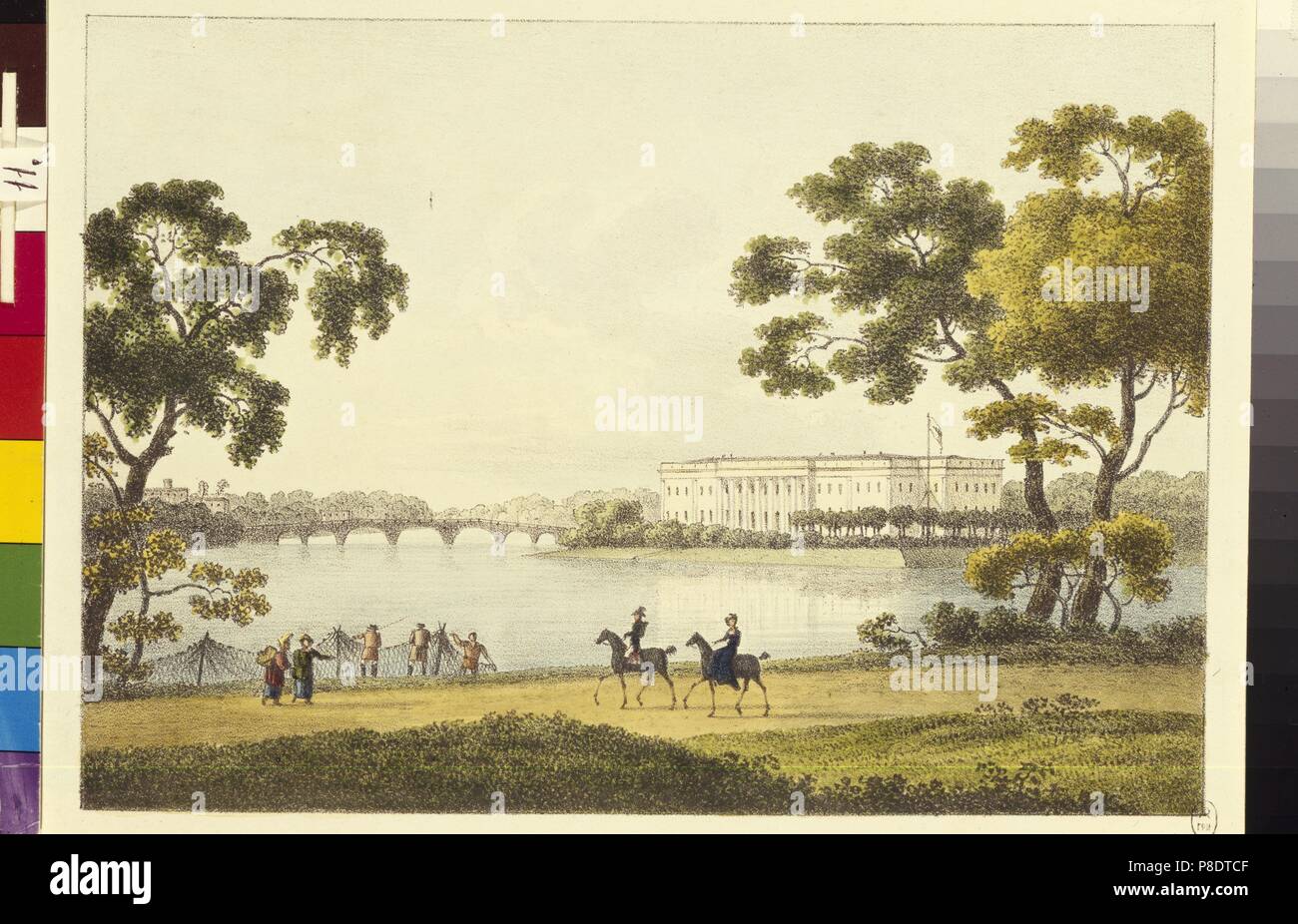 View of Kamenny Island Palace in Saint Petersburg. Museum: State Russian Museum, St. Petersburg. Stock Photo