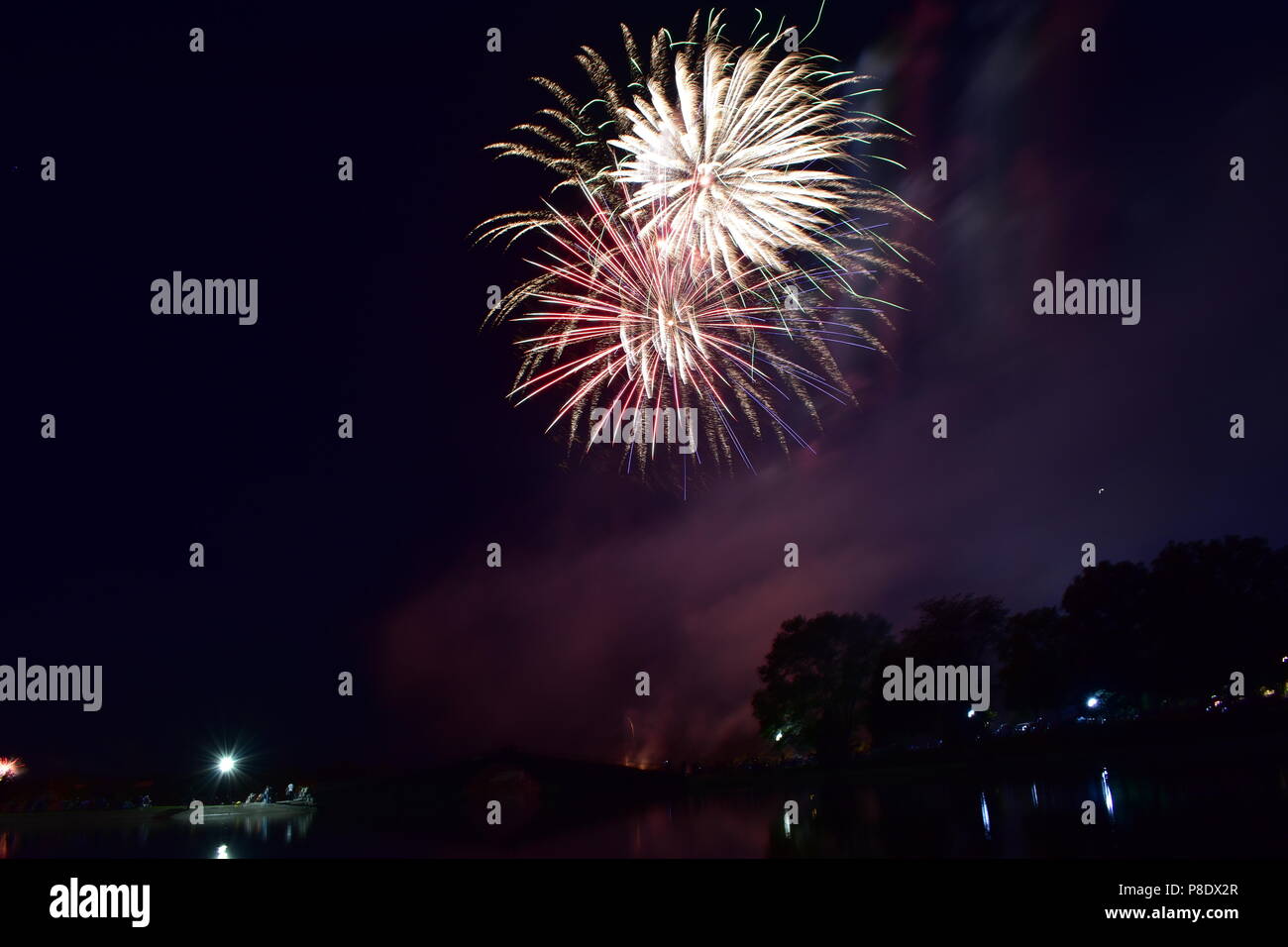 Bloomington Il Fireworks 2025 Feliza Ronalda
