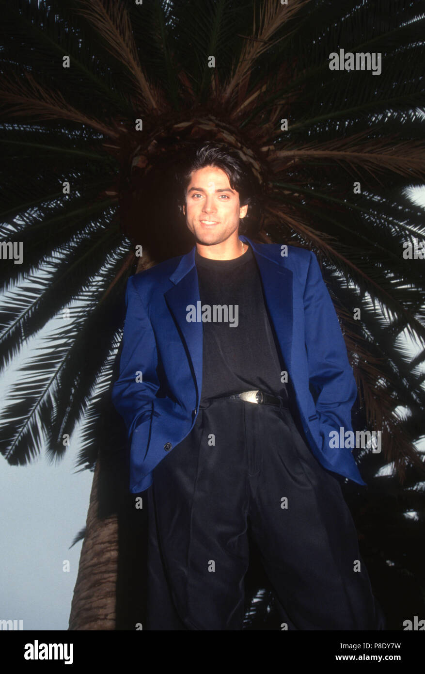 LOS ANGELES, CA - FEBRUARY 25: (EXCLUSIVE) Actor Gerard Christopher poses during a photo shoot on February 25, 1992 in Los Angeles, California. Photo by Barry King/Alamy Stock Photo Stock Photo