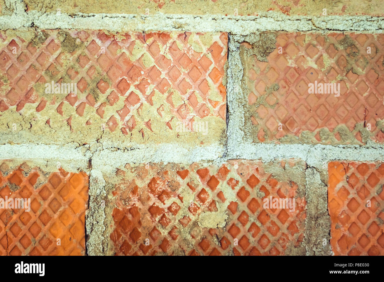 high resolution seamless texture of orange brick wall Stock Photo - Alamy