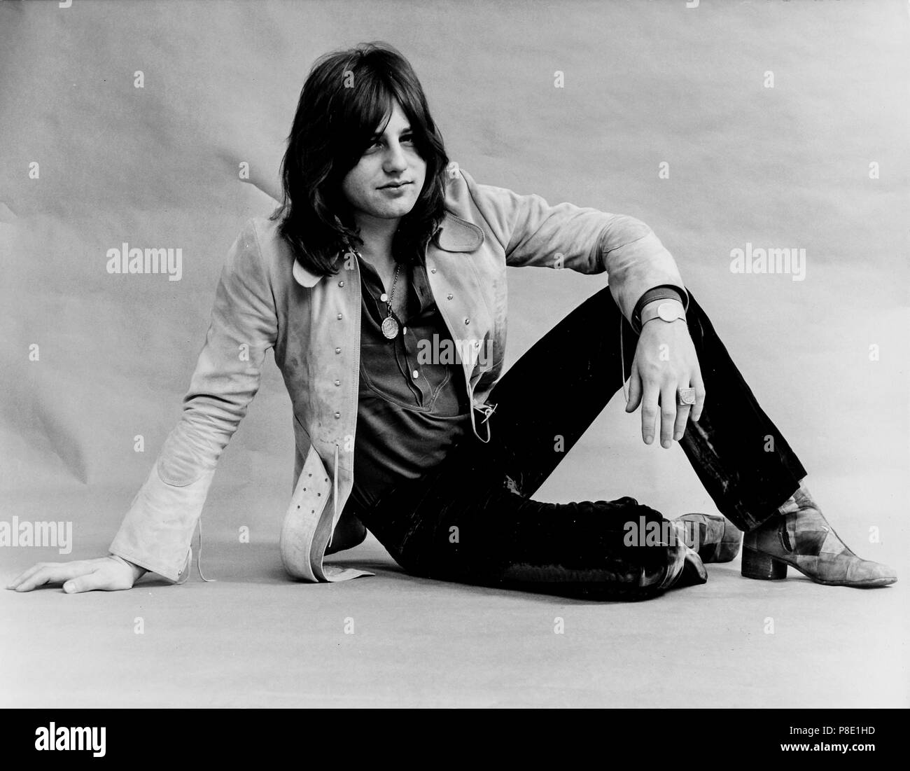 emerson lake & palmer, greg lake, 70s Stock Photo Alamy