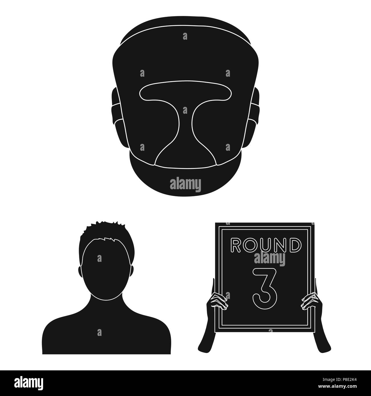 Boxing Knockdown Black And White Stock Photos Images Alamy