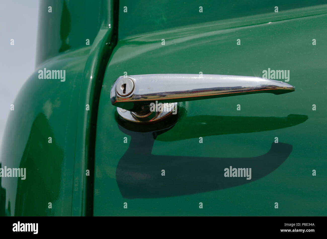 Truck cab door handle and lock hires stock photography and images Alamy