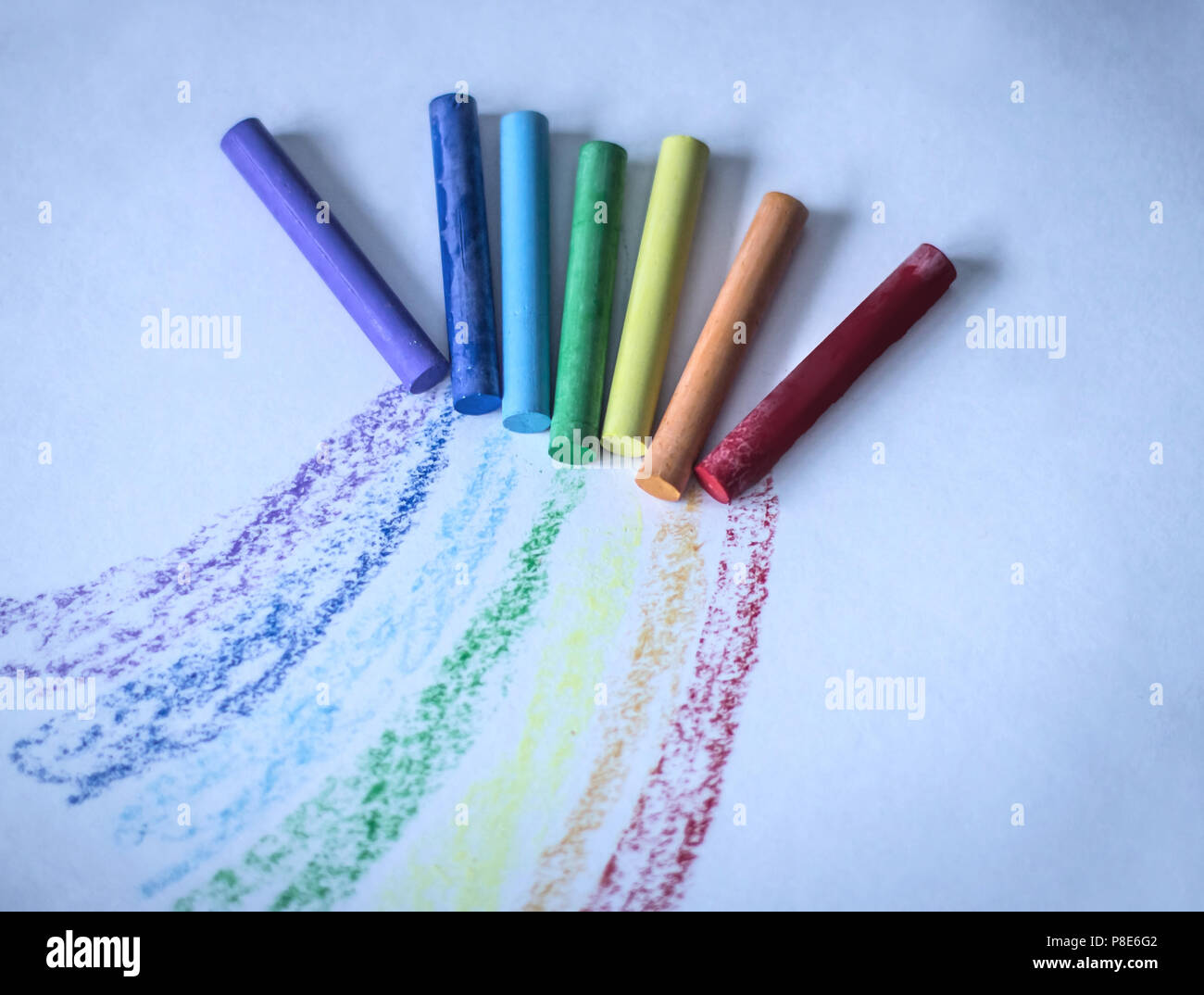 Wax crayon painting hi-res stock photography and images - Alamy