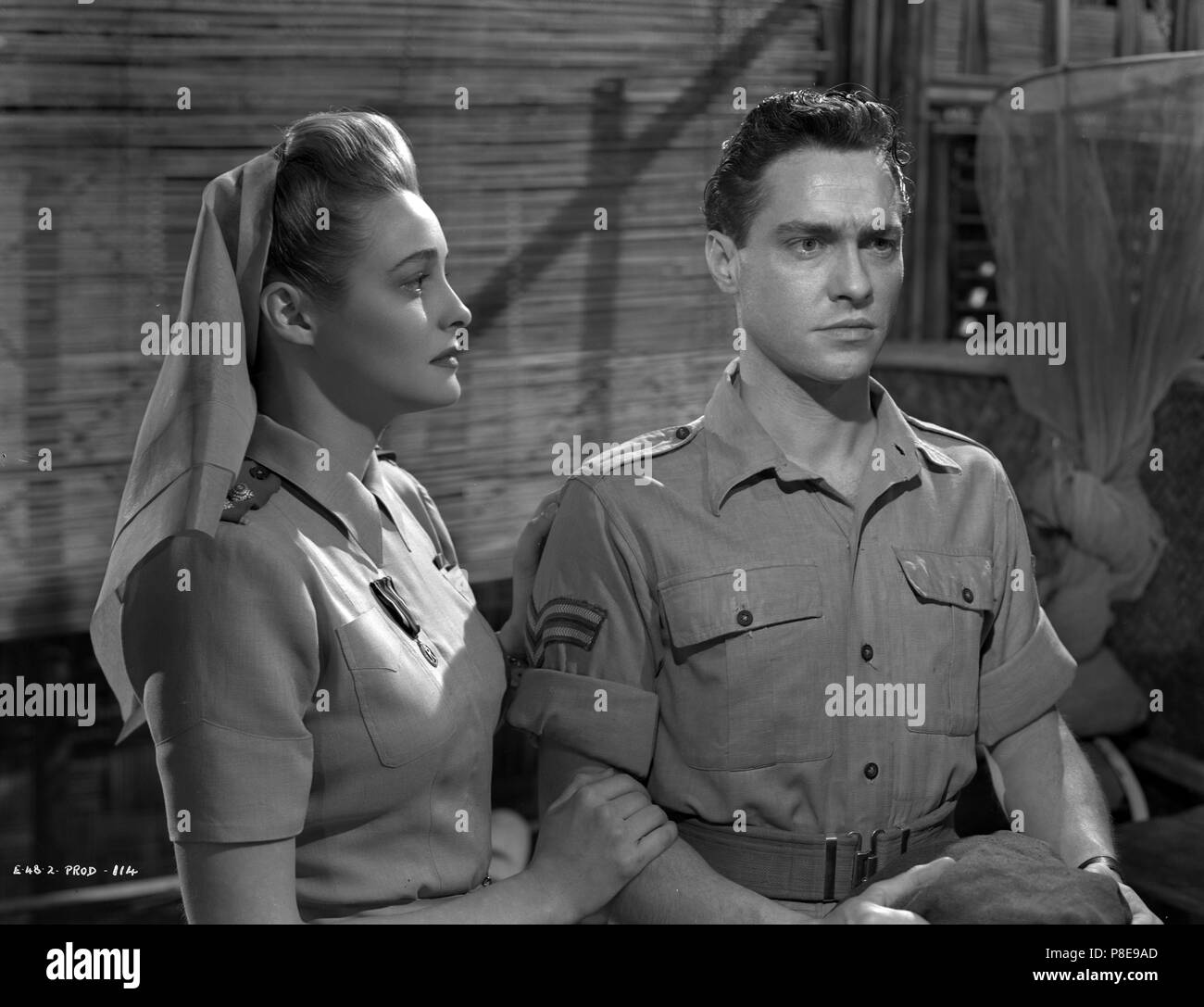 the-hasty-heart-1949-patricia-neal-richard-todd-date-1949-stock