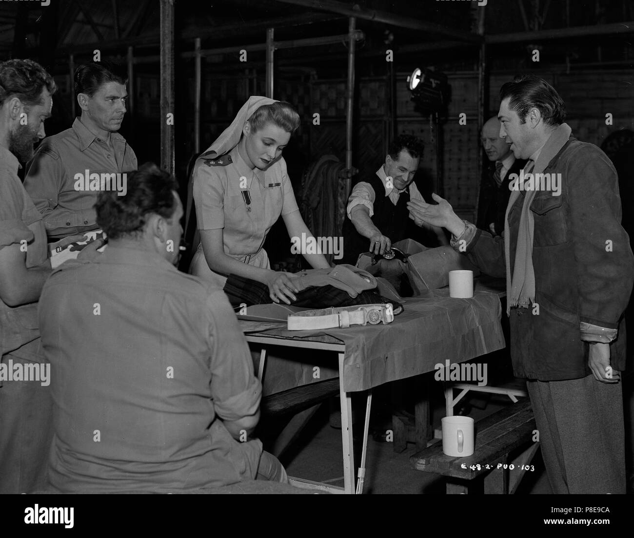 The Hasty Heart (1949) Film Director Vincent Sherman, Ralph Michael,     Date: 1949 Stock Photo