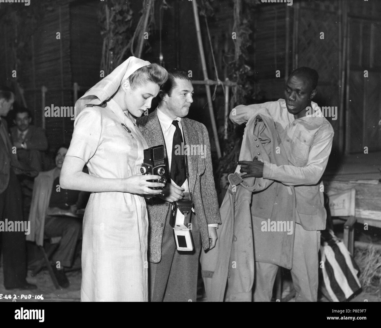 The Hasty Heart (1949) Patricia Neal, Film Director Vincent Sherman,     Date: 1949 Stock Photo