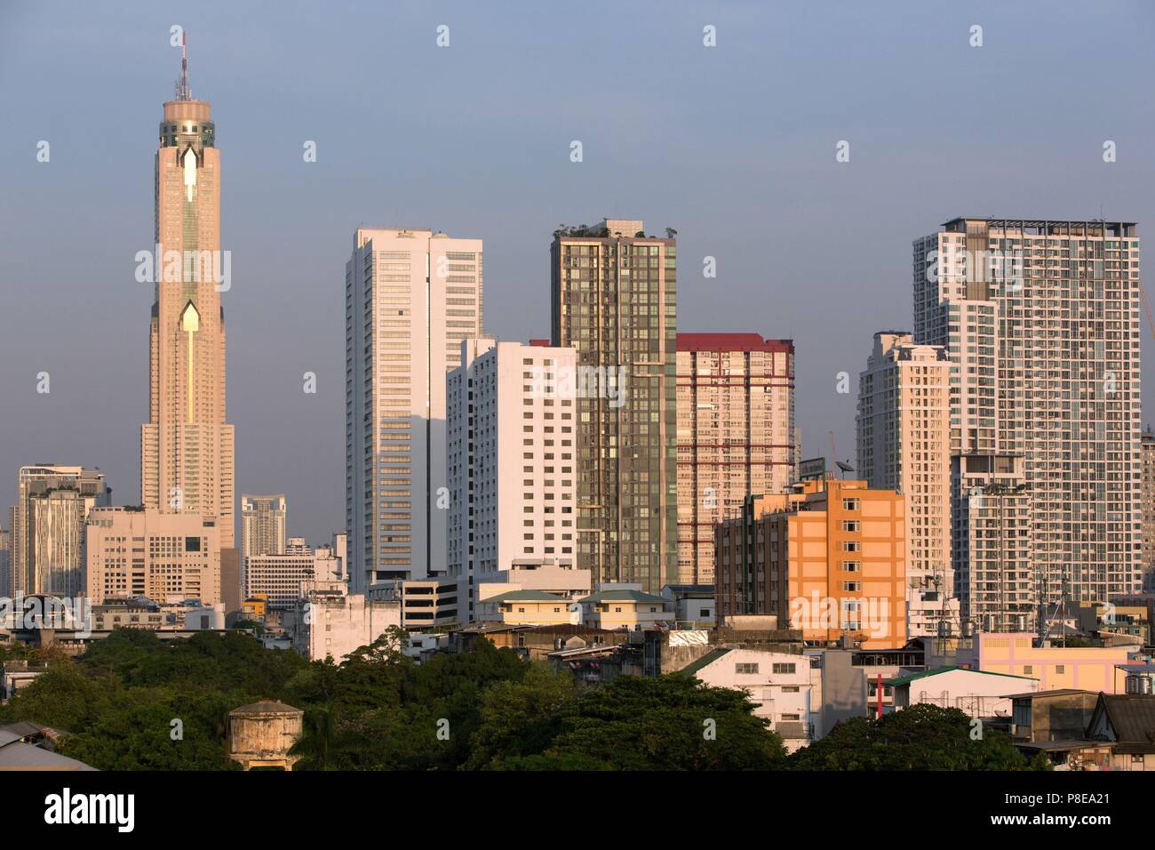 BAIYOKE TOWER II, BANGKOK, THAILAND Stock Photo Alamy