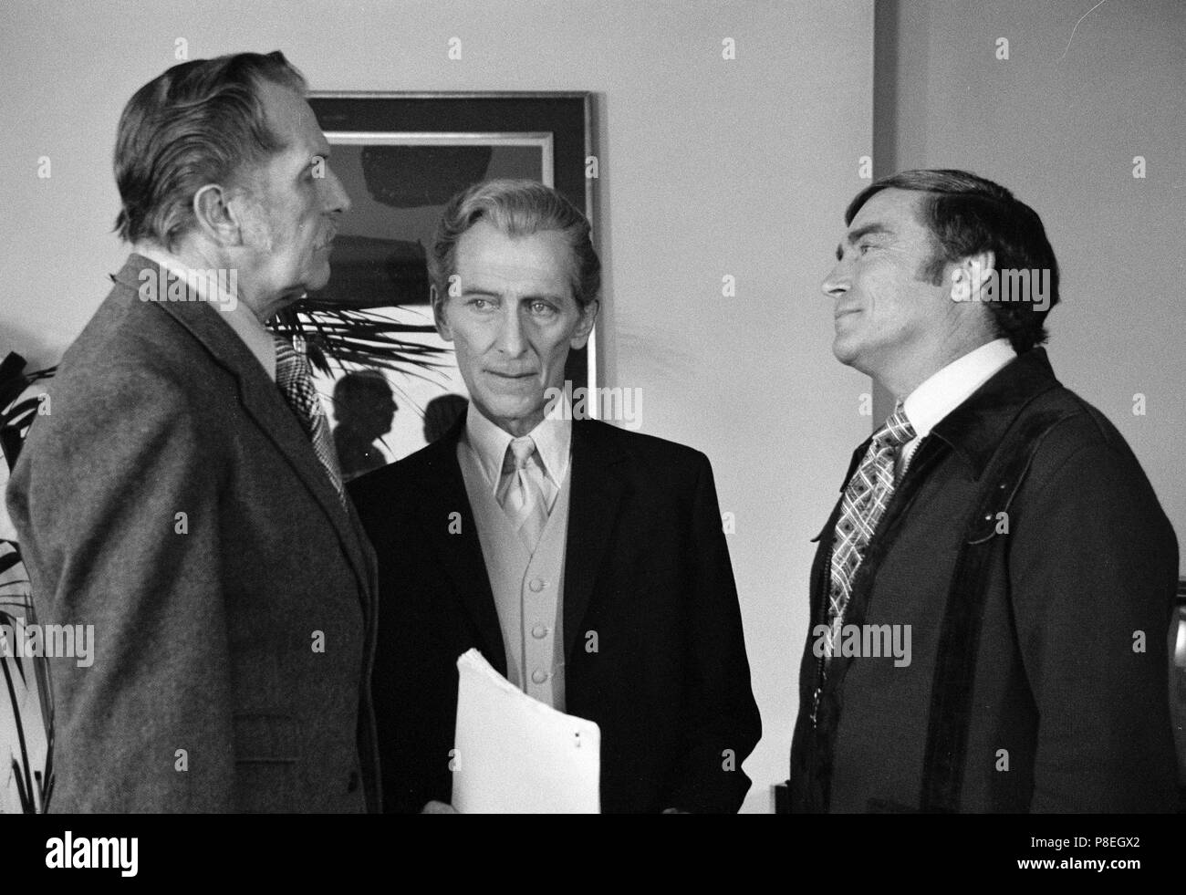 Madhouse (1974) Vincent Price, Peter Cushing, Robert Quarry,     Date: 1974 Stock Photo