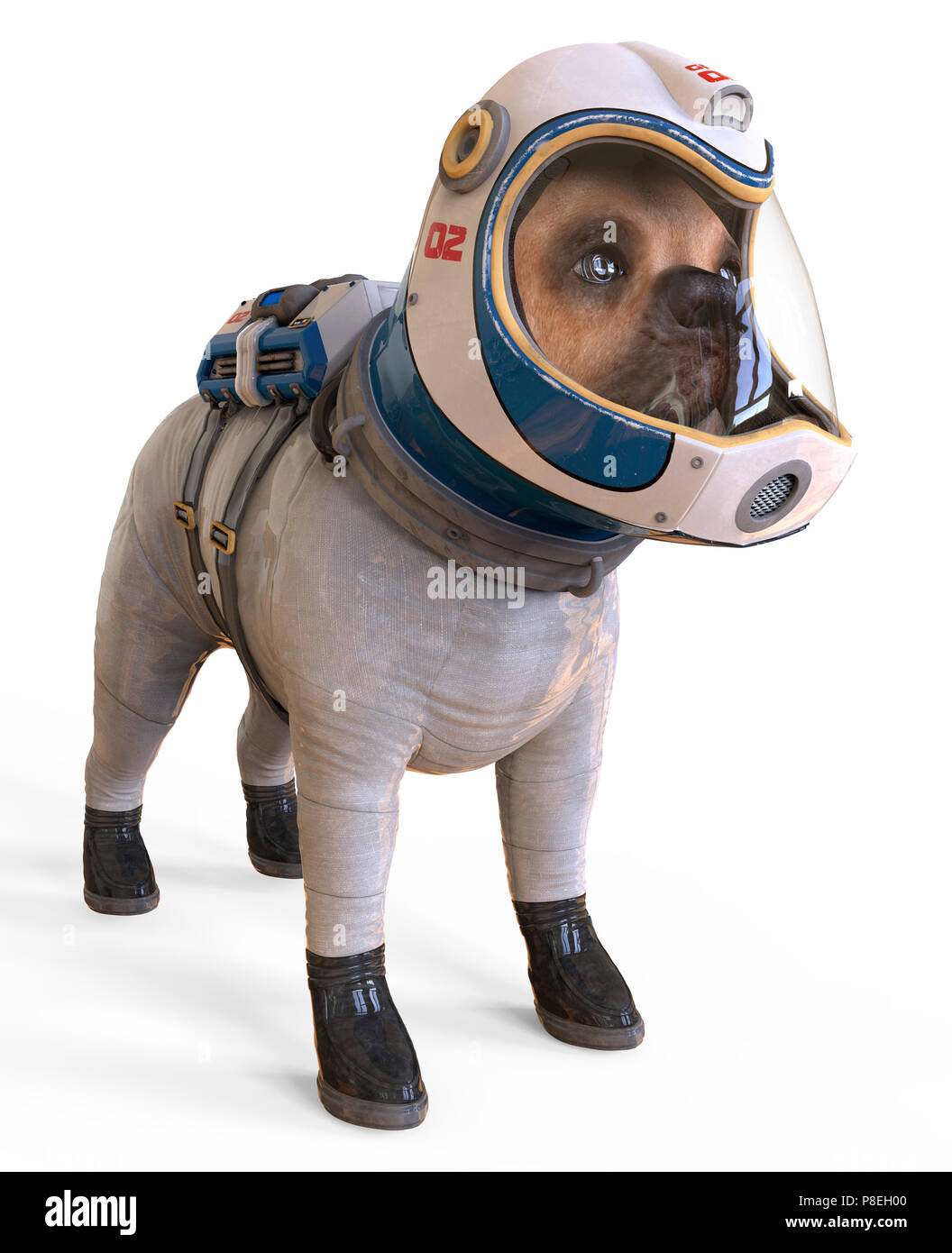 Dog space suit Cut Out Stock Images & Pictures - Alamy