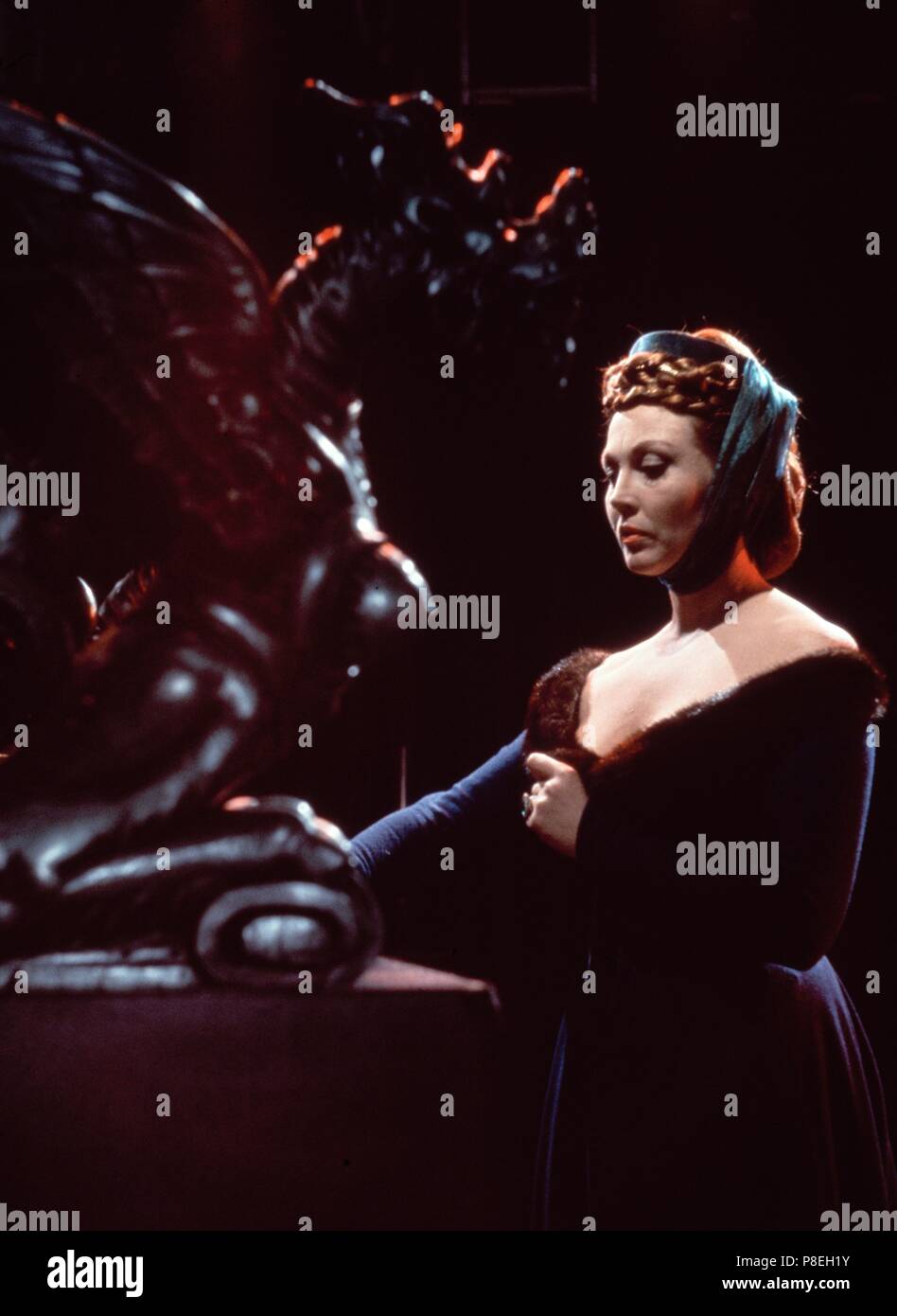 Masque of the Red Death (1964) Hazel Court,     Date: 1964 Stock Photo