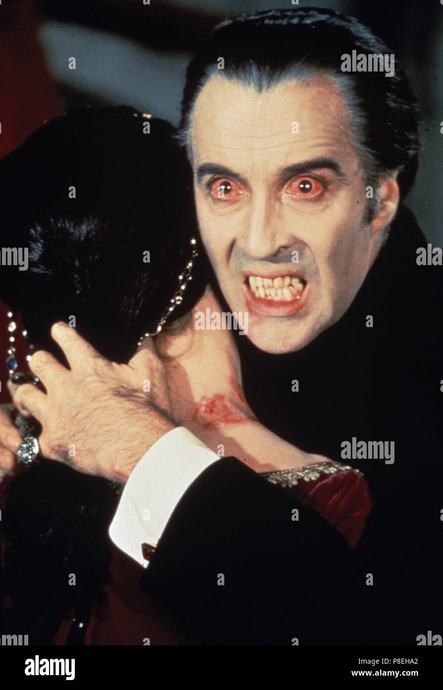 The Many Faces of Christopher Lee (1996) Christopher Lee as Dracula     Date: 1996 Stock Photo