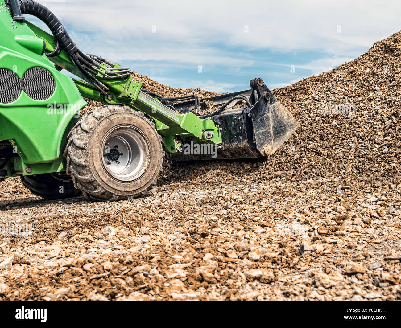 Bobcat skidsteer loader hires stock photography and images Alamy